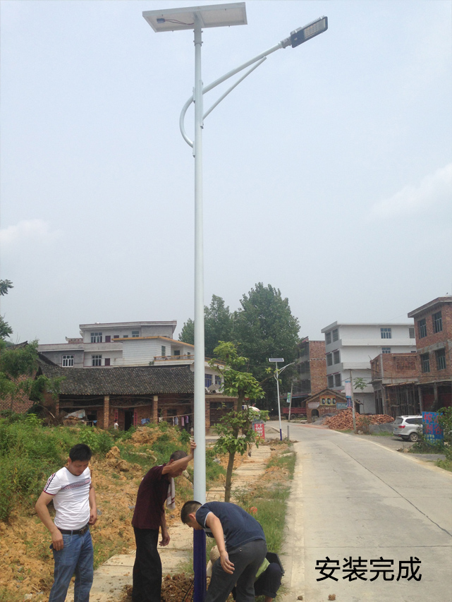 安徽六安乡村太阳能路灯项目